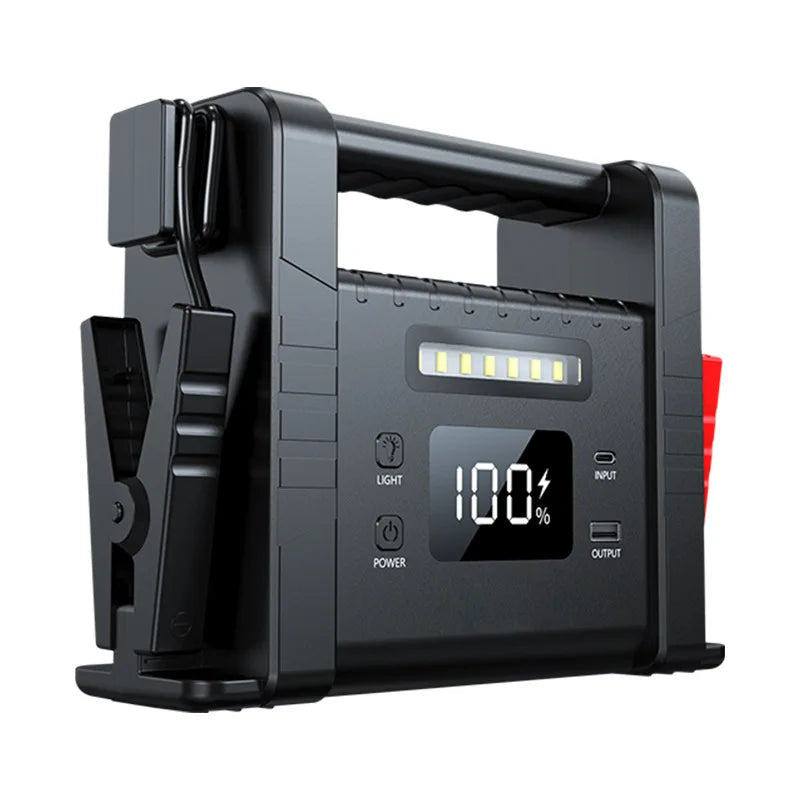 Emergency Power Supply for Car Jump Starter 12V Portable Battery Booster Pack for Dead Car Battery Emergency Starting Power