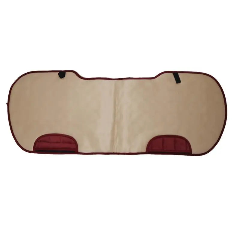 Car Seat Cover Front Rear Flocking Cloth Cushion Non Slide Winter Auto Protector Mat Pad Keep Warm Universal Fit Truck Suv Van