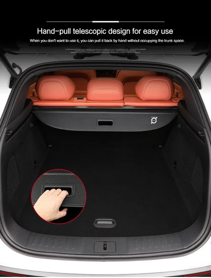 Car Trunk Curtain Covers Waterproof Shield Shade Retractable Luggage Mat Shelter Cargo Pad for Universal Car Trunk Accessories