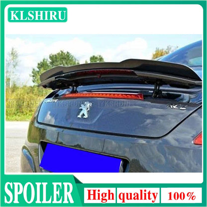 Rear Trunk Spoiler Wing For PEUGEOT RCZ 2010-2015 ABS Glossy Black Car Roof Wing Exterior Styling Decorative Accessories Parts
