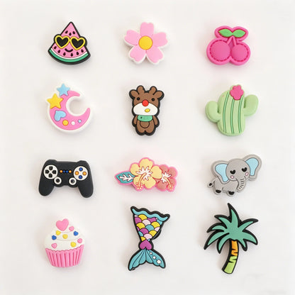 DIY Shoe Charms for Clogs - Random Selection of Charming Decorations for Girls And Women Personalize Your Footwear
