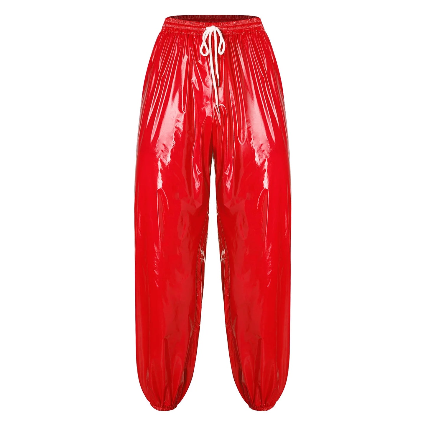 Mens Waterproof Jogging Pants Drawstring Waistband Trousers Pants for Dance Workout Quick-drying Beach Cycling Wear Long Pants