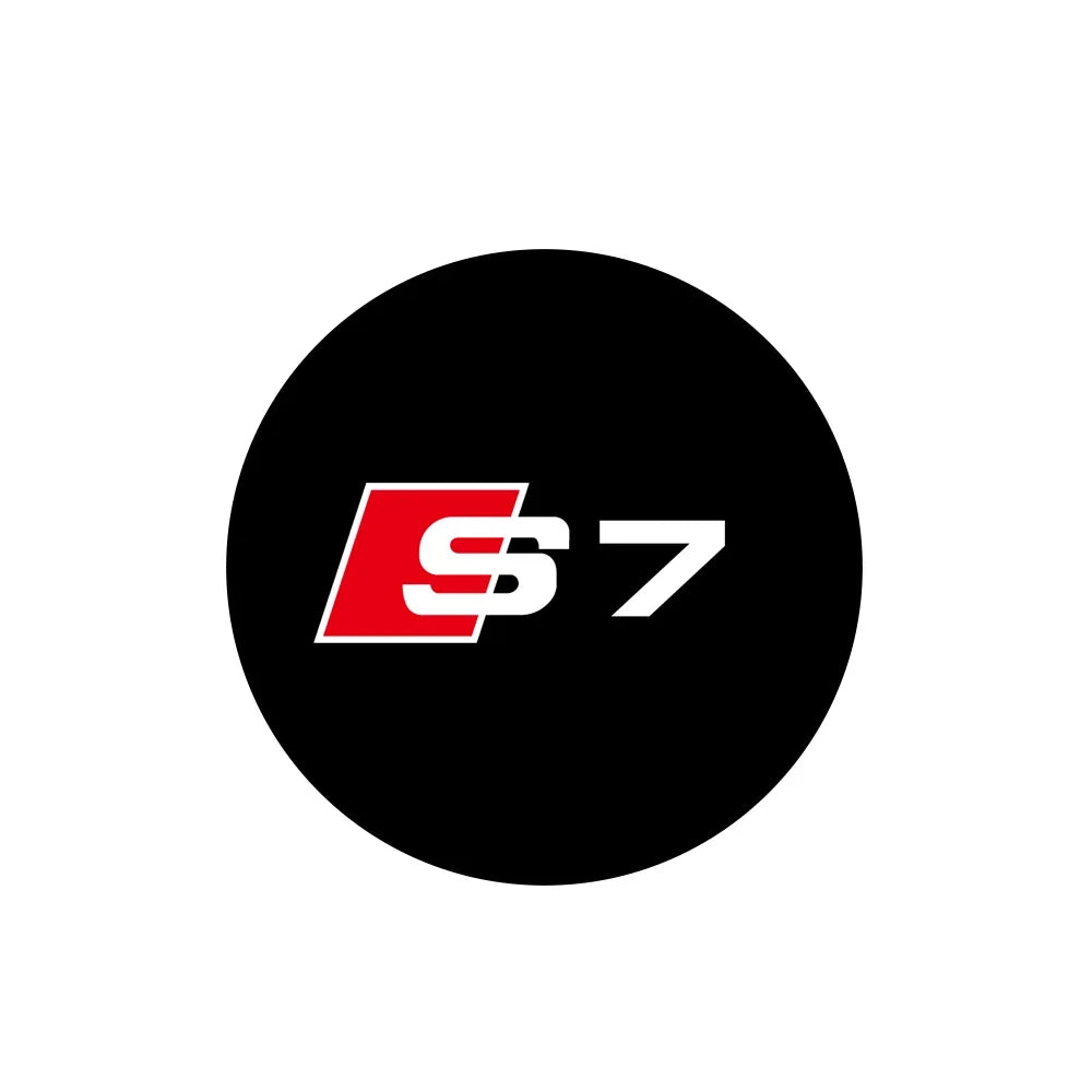 2Pcs HD Car Door Car sticker Lamp Car Door Welcome Light For Audi Sline Q3 A5 A7 A3 Q5 Q7 A4L RS Quattro S3 S4 S6 S5 S7 S8