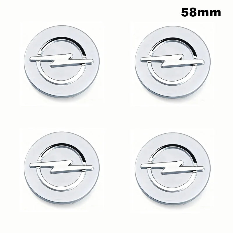 58mm/64mm Car wheel hub center cover Badge cover logo wheel hub cover For Opel Insignia Astra Antara Meriva Zafira H G Corsa