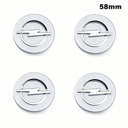 58mm/64mm Car wheel hub center cover Badge cover logo wheel hub cover For Opel Insignia Astra Antara Meriva Zafira H G Corsa