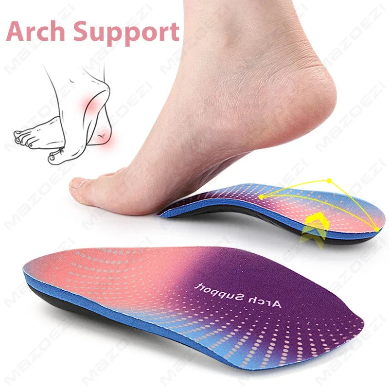 New Plantar Fascitis Arch Support Half Insole Orthopedic Insoles Man and Woman for Sneakers Insert ＆ Insoles Accessories