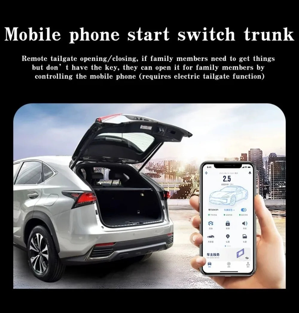 For 2019-2022 Mercedes Benz A B GLB GLE CLA GLAUpgrade Engine Remote Starter System and PKE Keyless Entry System Car Accessories