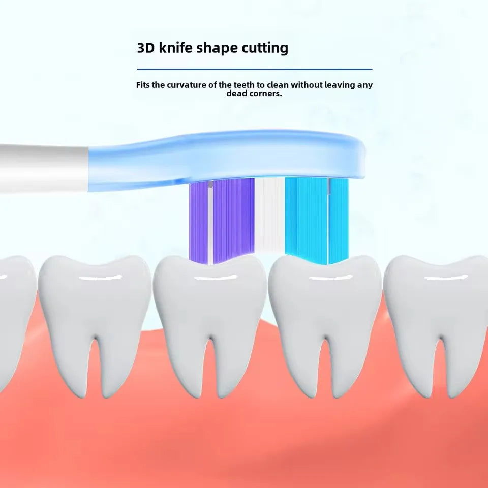Replacement Toothbrushes Head for Usmile All Series Usmile Y1S/Y4/U1/U2/U3/P1/P4 Sonic Electric Toothbrush Soft Silicone Nozzles