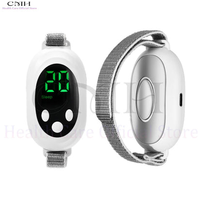 Micro-Current Smart Sleep Aid Massage Handheld Palm Pulse for Stress Anxiety Insomnia Relief Sleep Improvement Instrument Women