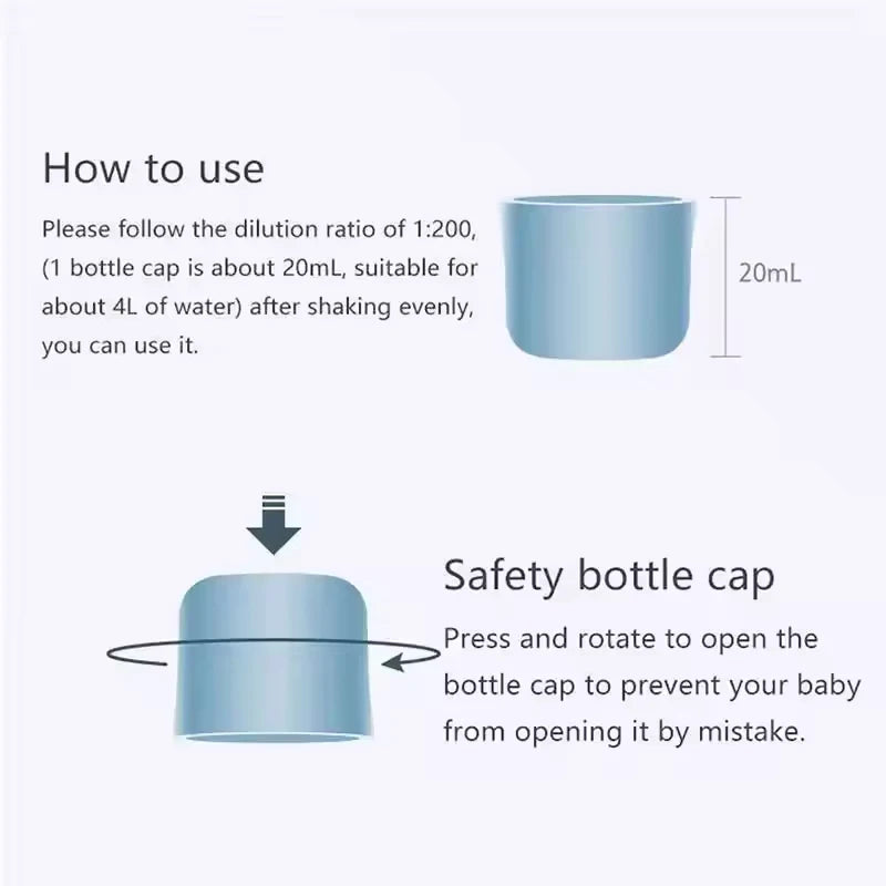 Original Floor Cleaning Solution 200ml Roborock S8 MaxV Ultra S7 Pro Ultra S7 S8 S8 PLUS S8+ S8 Pro Ultra Parts Vacuum Cleaner