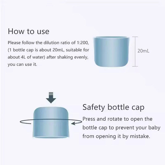Original Floor Cleaning Solution 200ml Roborock S8 MaxV Ultra S7 Pro Ultra S7 S8 S8 PLUS S8+ S8 Pro Ultra Parts Vacuum Cleaner