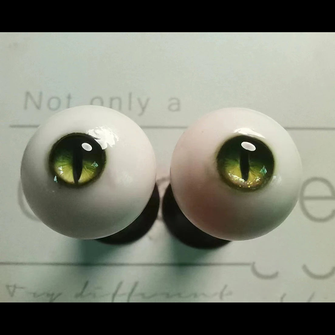 Resin Eyes Doll Eyeball Blue Red Eyes Doll Accessories For 1/6 1/8 1/3 BJD Doll DIY Handmade Eyeball 10mm/12mm/14mm/16mm/18mm