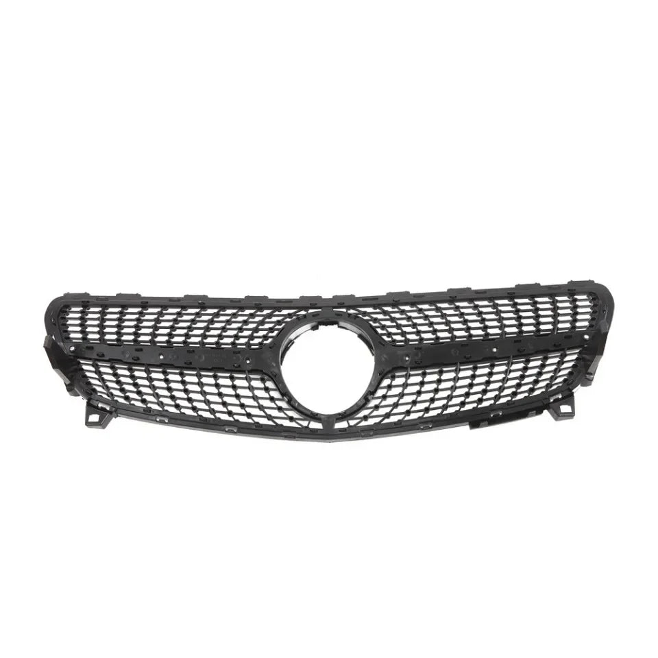 XVIP Diamonds Style Grille For Benz A-Class W176 2016-2018 A180 A200 A250 A45 AMG Front Racing Grille GTR Style Bumper Grille