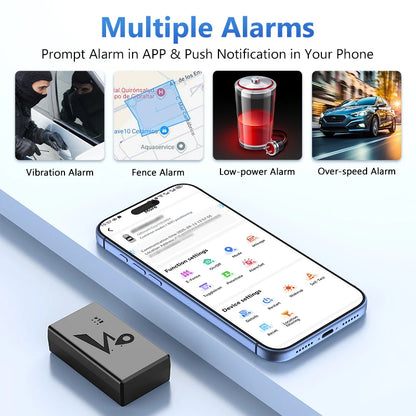 4G GPS Tracker Car 10000/20000mAh Vehicle GPS Locator Real-time GPS Tracking Device Long Standby Vibration Alarm Location APP