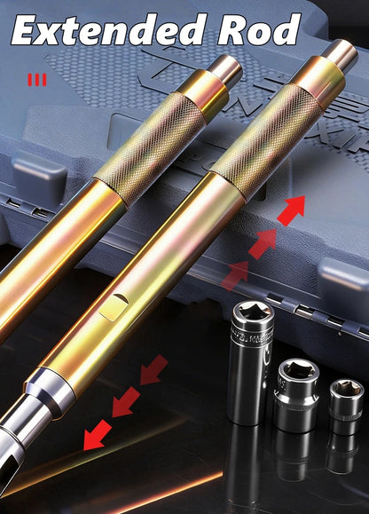 Manual & Automatic Self-Contained Ratchet Extended Wrench, Electric Extension Car Wrench,Four-wheel Alignment Angle Adjustment