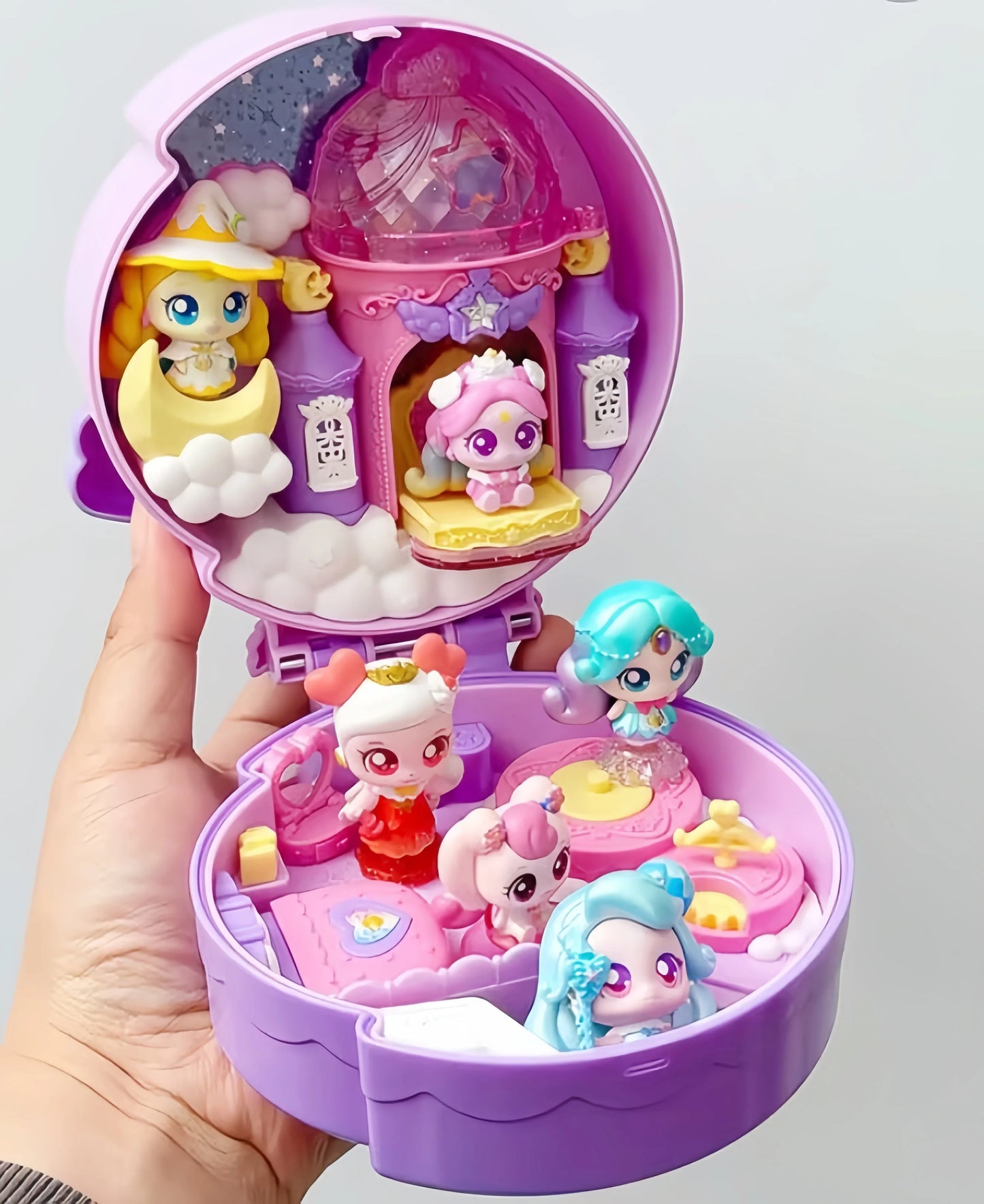 New Teenieping Anime Figure Season 6 Sparkling Meteor Aurora Meteor Hut Set  Magic Sweetheart Figurine Collection Toys Gifts