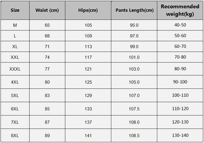 M-8XL  Plus Size Men's Winter Warm Pants with 2 Zip Pockets Thickened Fleece Jogger Pants Snow Cold Thermal Sweatpants