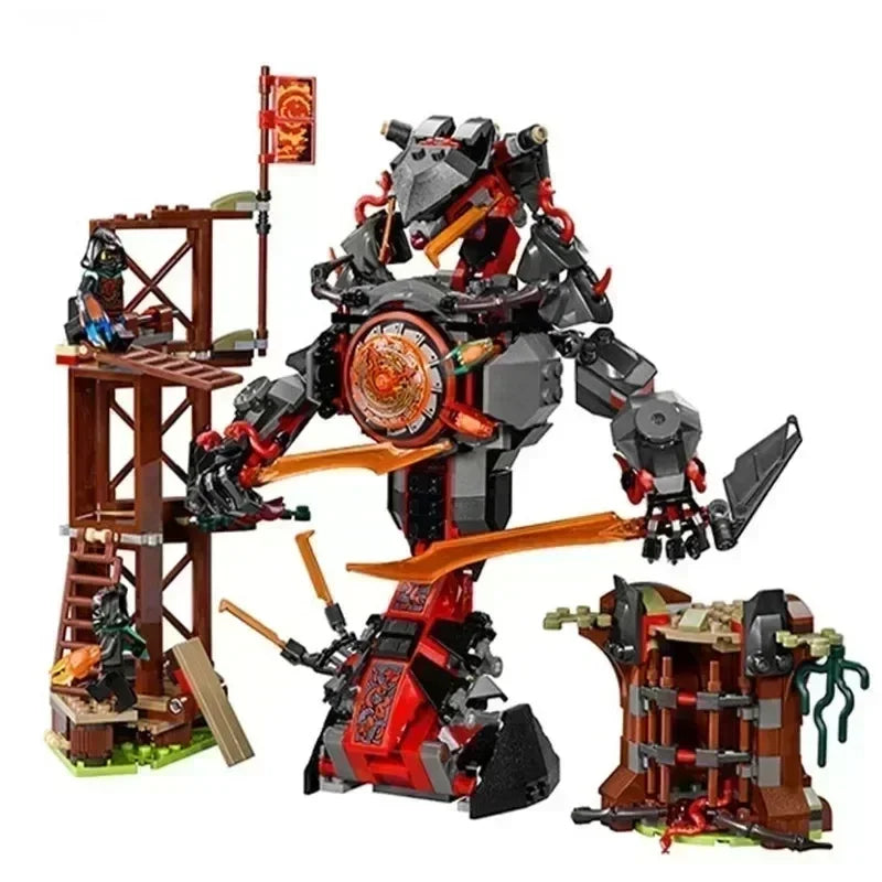 New Golden Dragon Bricks Golden Dragon Building Block Set Model Toys For Birthday Gift