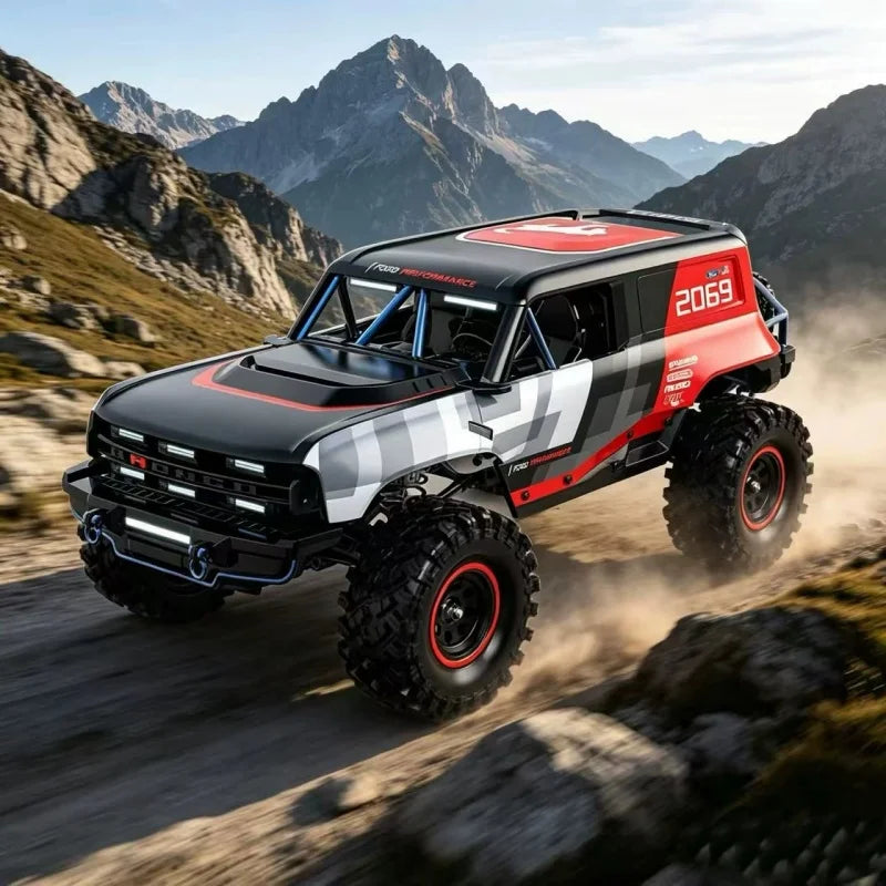 1/18 Scale 4WD Brushless RC Car H18P Off-Road Climbing Vehicle Remote Control Model Toy for Adventure Play
