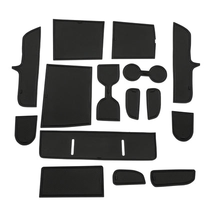 RUIYA for Hyundai Tucson NX4 Limited 2025 2026 Car Door Groove Mat Anti-slip Slot Pad Auto Hyundai Tucson 2025 Accessories