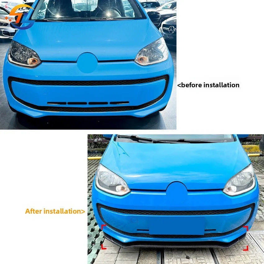 For Volkswagen VW UP 2011-2015 Front lip front shovel surround spoiler exterior modification parts