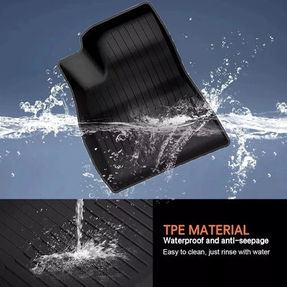 TPE Car Floor Mats for New Tesla Model Y Standard 2025+ Waterproof Cargo Liner Non-Slip Trunk Mats Foot Pads Luggage Mat ModelY