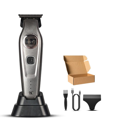 BRDCLIP 609 10000RPM Grey Professional Hair Clipper 7500RPM External Rotor Brushless Motor DLC Blade Hair Trimmer Barber Shaver