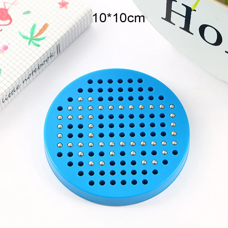 Magnetic Drawing Board Magnetized Board For Children Travel Activities Montessori Education Toy Magnet Ball Pad Magnetic Stylus