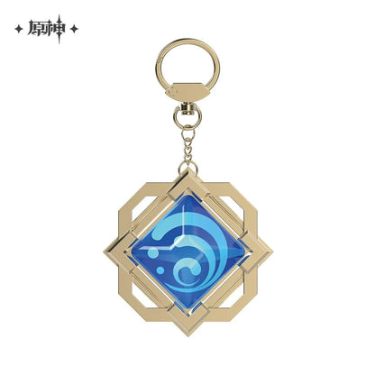Sunsyea Genshin Impact Official Merch miHoYo Original Authentic Eyes of God Keychain Mondstadt Liyue Inazuma