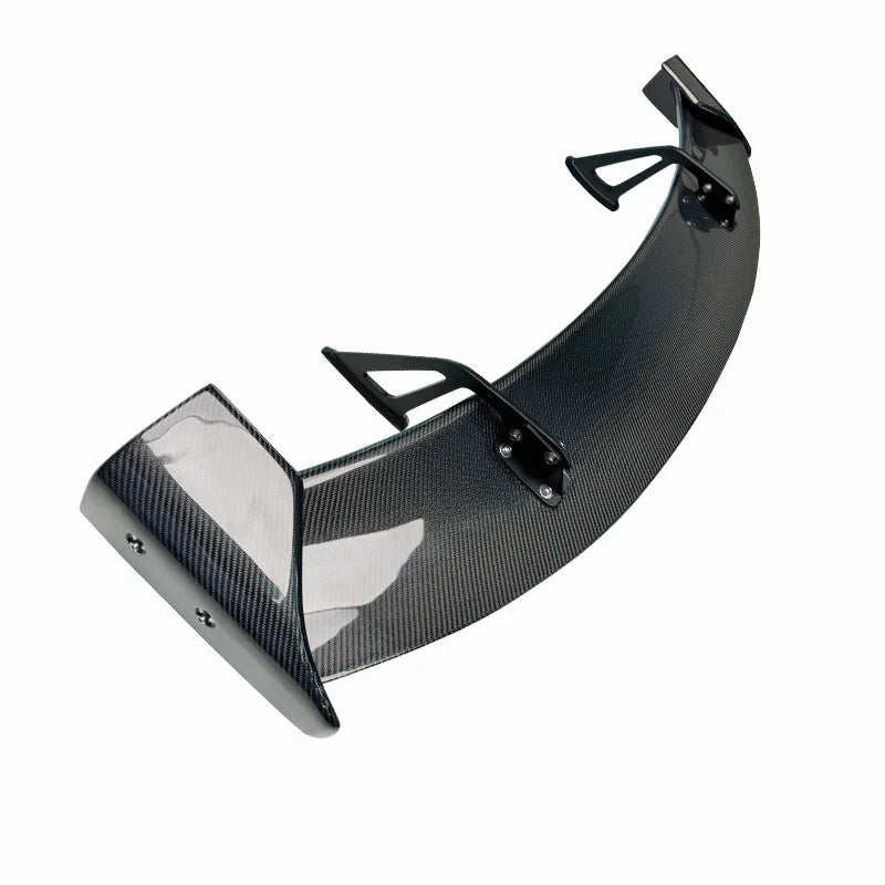 Real Carbon Fiber Double Rear Spoiler Wing for GR Supra A90 A91 MK5 AO Style Glue Tape or Screws Installation
