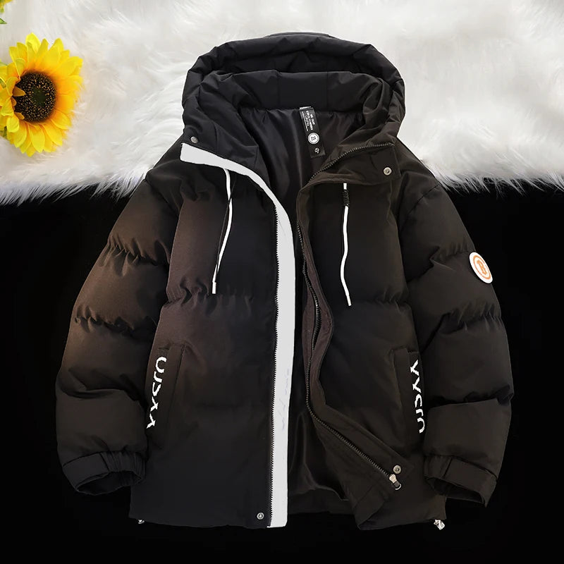 Luxury Male Long Men Waterproof Men's Coat Big Size Clothes Winter Man Padded Coats Mens Clothing Parkas Cold New Jackets