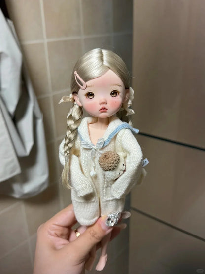 New BJD doll 1/6 four leaf clover elder sister cute girl high quality resin toy birthday gift baby dolls in offers Free shipping