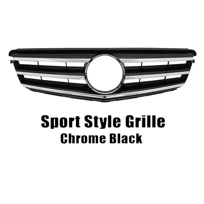 XVIP Front Bumper Grille Hood Grill For Mercedes Benz C-Class W204 2007-2014 C180 C200 C250 C300 AMG GT Diamond Tuning Grille