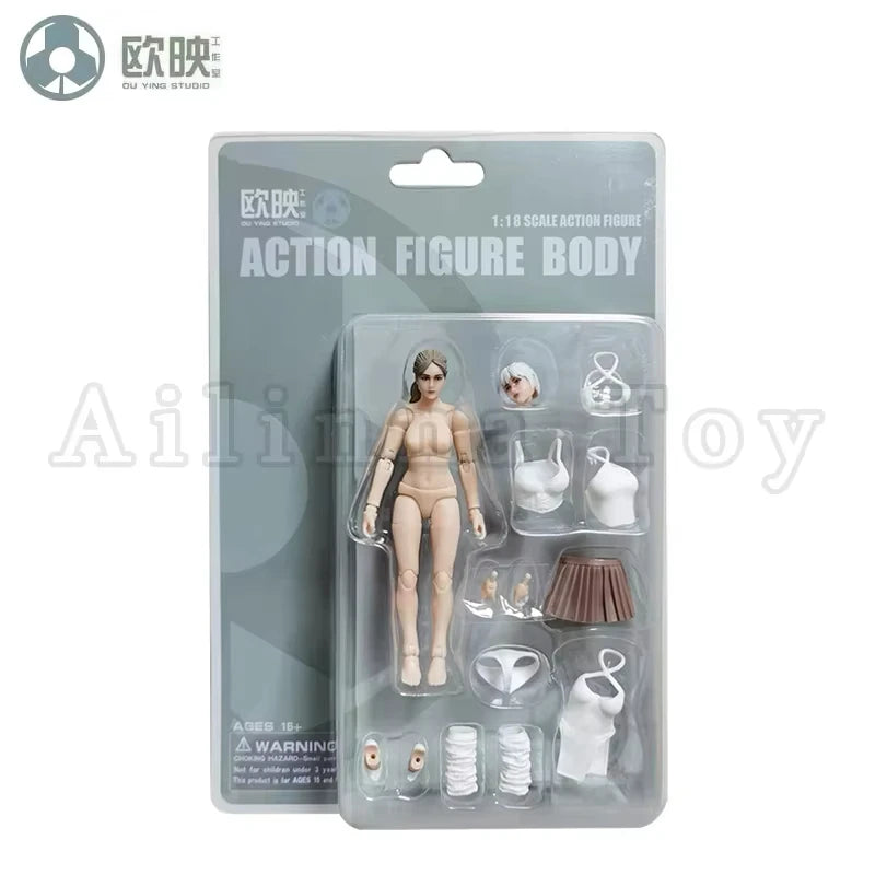 Ou Ying Studio 1/18 Planet Green Valley PGV 3.75inch Action Figure Girls War EFSA Female Figures Anime Model