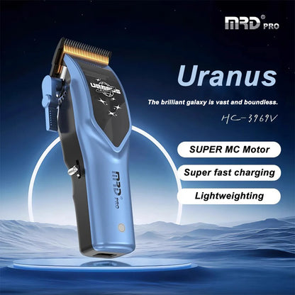 MRD HC-3969V Professional Hair Clipper for Men Hair Salon Electric Shaver Uranus Men's Haircut Machine Hair Cutting Machine