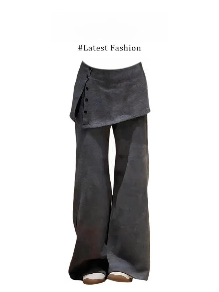 Winter 2025 Slimming High-End Woolen Coat Women's Casual Pants Two-Piece Set Fashionable Korean Style Warmth Comfortable Fit