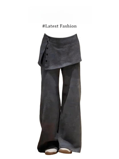 Winter 2025 Slimming High-End Woolen Coat Women's Casual Pants Two-Piece Set Fashionable Korean Style Warmth Comfortable Fit