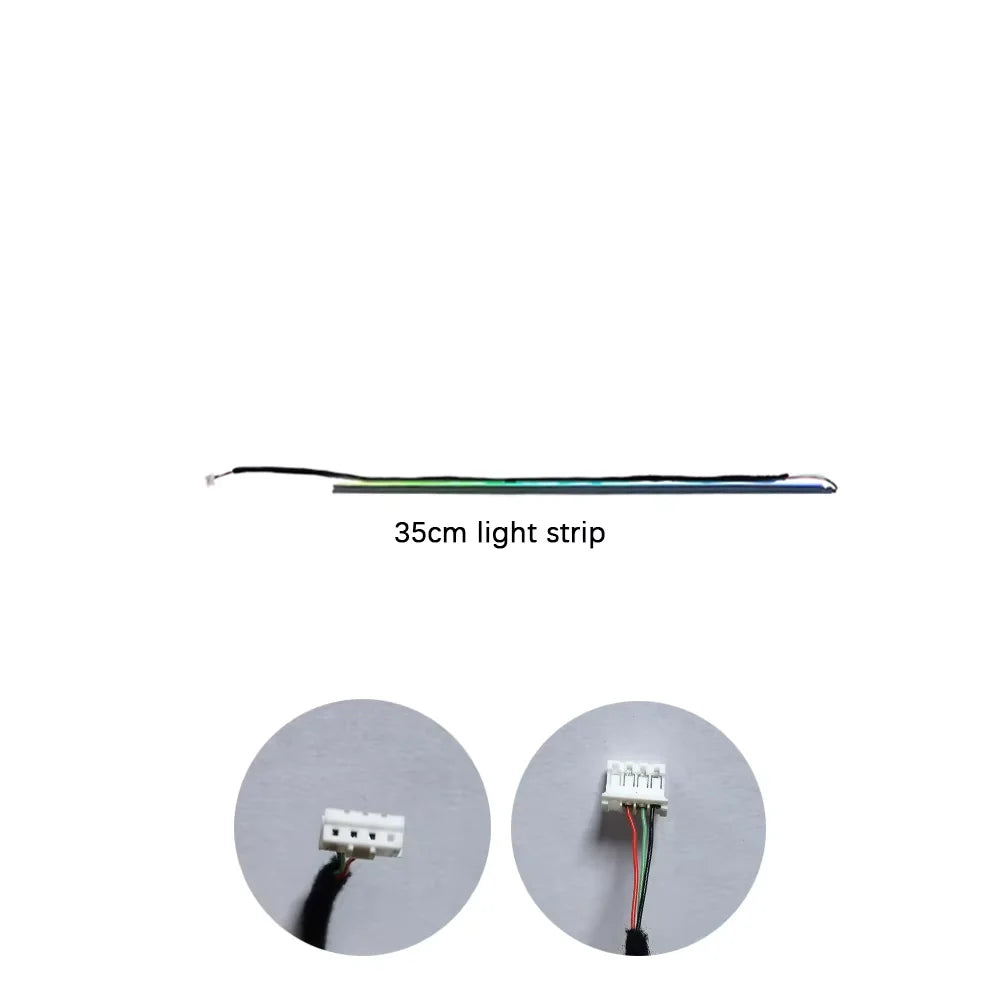 Dual Zone Full Colors LED Ambient Light Accessories Symphony Streamer 3wires 3pins Main control box speakers 35/75/110cm strips