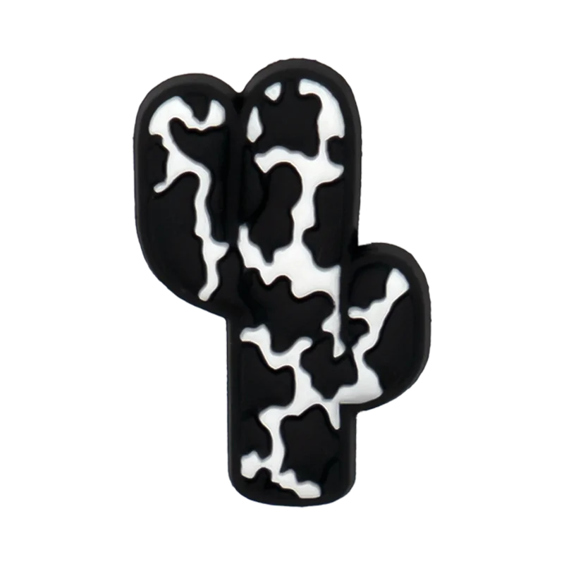 1/25pcs Leopard Print Shoe Charms for Hot Girl Women Shoe Decorations Pins Sandals Accessories Lipstick Heart Cherry Clog Buckle