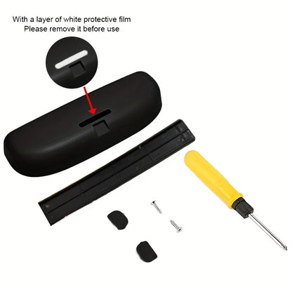 Car-Mounted Glasses Case, Original Car Model Without Handle, Modified for Universal Multifunctional In-Car Storage, Non-Damaging Installation, Car Glasses Case