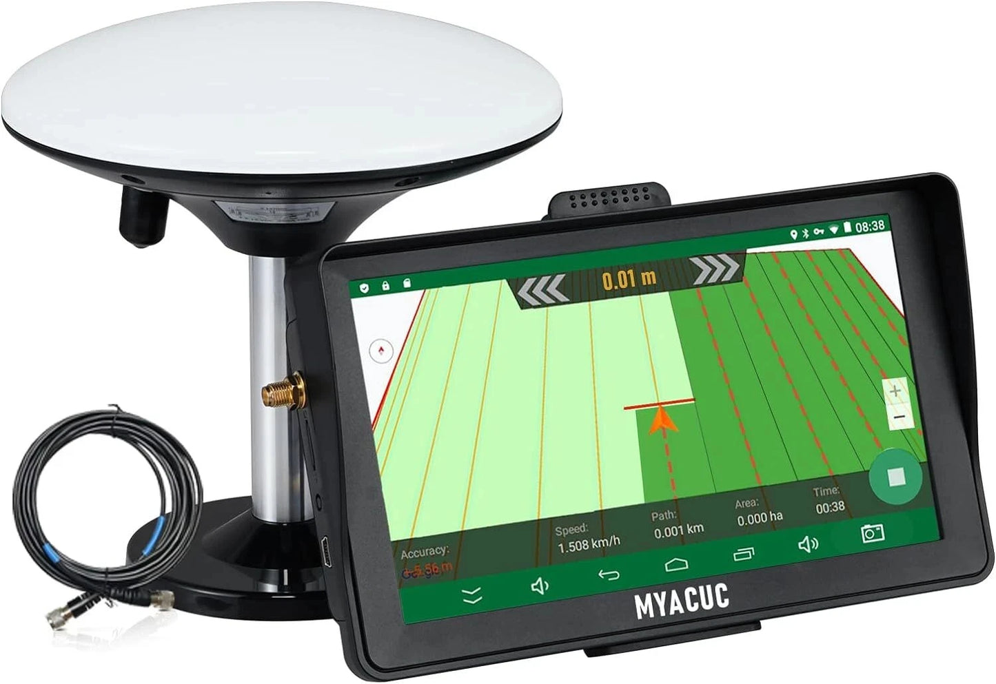 GPS Navigator for Tractor for Precision Farming, GNSS Agricultural Navigator ,for Spraying, Ploughing and Sowing