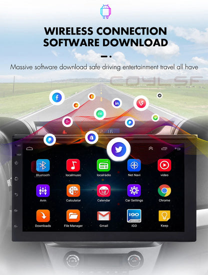 Carplay Android Auto for Toyota Corolla E140/150 2006 2007-2013 Multimedia Automotive Subwoofer Autoradio Android DSP 4G
