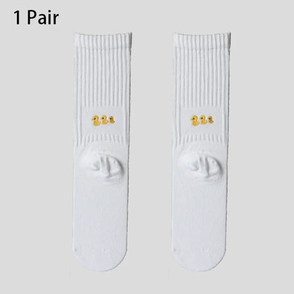 Men's Cotton Work Socks Cushioned Long Running Breathable Ankle Crew Socks Casual Socks for Men Cycling Socks