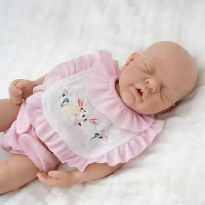 Reborn Baby Dolls 12" Micro Preemie Full Body Silicone Sleeping Baby Doll Realistic-Newborn Baby Dolls Girl That Look Real