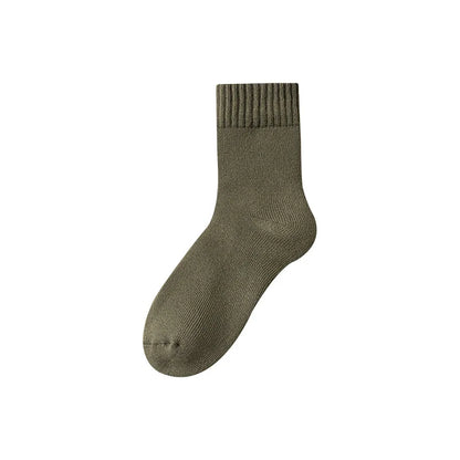 Men Winter Thick Woolen Socks with Added Fleece for Warmth and Protection Men's Long Socks for Winter Mens Socks Designer Socks