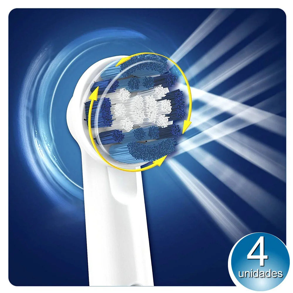 Oral B EB20 Precision Clean Toothbrush Heads Deep Cleans Removes Plaque And Stains Softly Brush Refill 2/4/8pcs