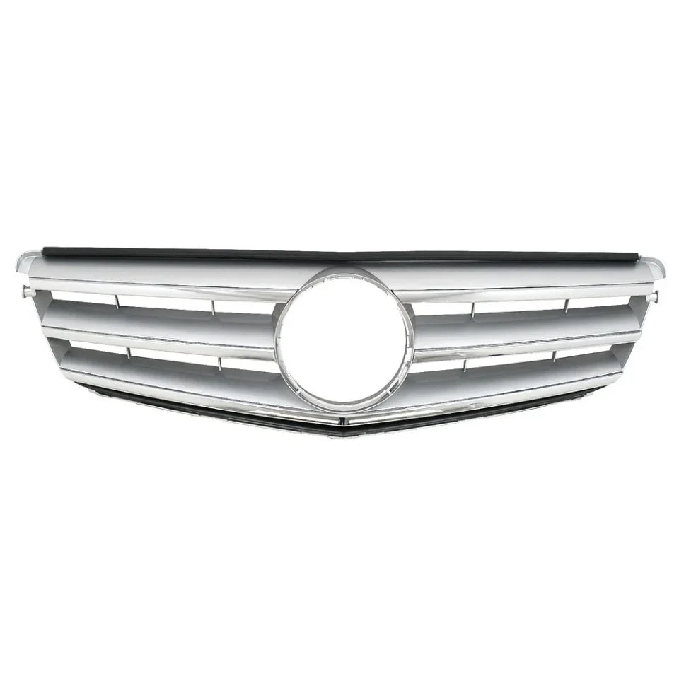 XVIP For Mercedes W204 Grille Benz C-Class C204 S204 2007-2014 C180 C200 C250 C300 C350 Diamond AMG GT Style Front Bumper Grille