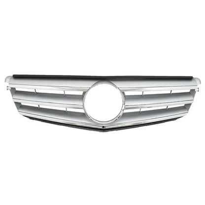 XVIP AMG Style Front Bumper Grille For Mercedes Benz C-Class W204 2008-2014 C180 C200 C350 S204 Glossy Black GTR Style Grille