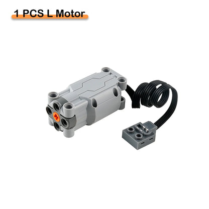 1/2/4/10PCS Generation 2 New MOC Power Function Parts L Servo Motor Power Modification Technical Bricks Educational Toy Kid Gift
