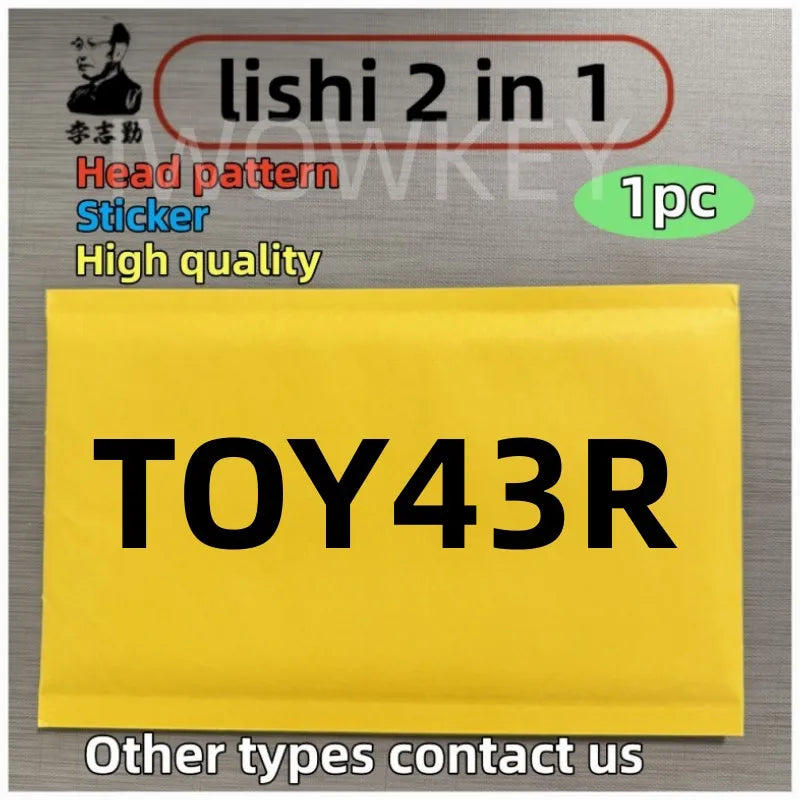 Lishi 2 in 1 Tool TOY2 TOY2014 TOY2018 TOY38R TOY40 TOY43 TOY43AT TOY43R TOY47 TOY48 TOY51 for TOY types